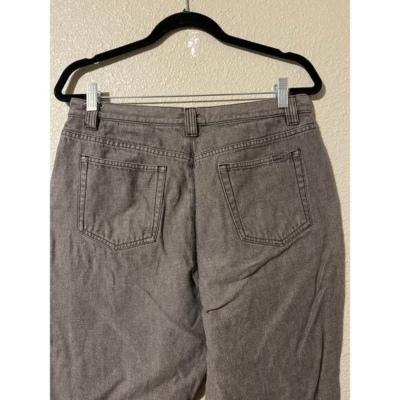 Liz Claiborne Tabitha Gray & Black Jeans - Women's Size 10 - Picture 6 of 7